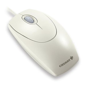 Ratón Cherry M-5400 USB Óptico 1000 DPI Ambidiestro Gris con Rueda