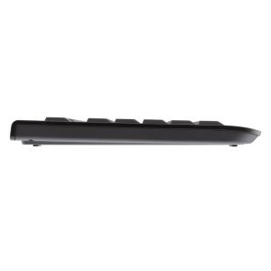 Teclado Cherry KC 1000 alámbrico USB QWERTZ completo negro para oficina