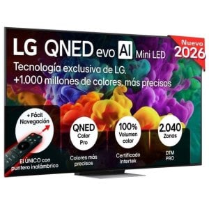 TV LG QNED evo MiniLED AI 65QNED86B6B 4K UltraHD 144Hz Smart TV WebOS Dolby Vision