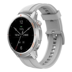 Beafon 601_EU001S Bluetooth GPS NFC 1,43" Plata Correa Silicona M Resistente Agua IP68