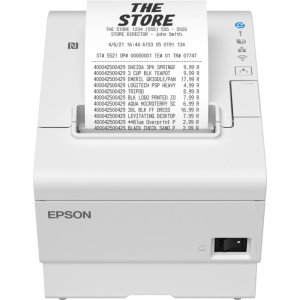Impresora térmica USB Ethernet Epson TM-T88VII con corte automático y NFC