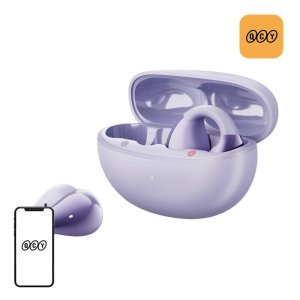 ⚠️ -37% ERROR · Auriculares QCY Crossky Clip C30 inalámbricos Bluetooth 5.4 para deporte púrpura