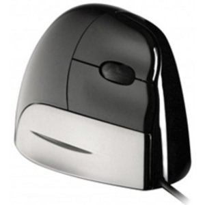 Ratón Evoluent VMSR mano derecha USB tipo A 1200 DPI negro plata 3 botones