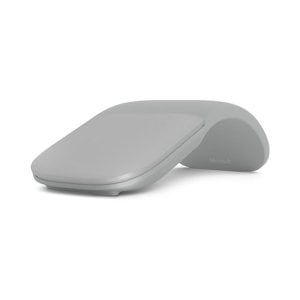 Ratón Microsoft Surface Arc Bluetooth Ambidiestro Gris Baterías AAA