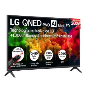 TV LG QNED EVO AI 43QNED81B6C 43" 4K UltraHD 60Hz Smart TV WebOS HDR10