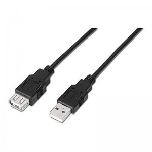 Nanocable Cable Prolongador USB 2.0 Tipo A Macho/Hembra 1m