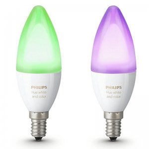 Philips Hue White and Color Ambiance 2 Bombillas Blanco y Color E14