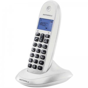 Motorola C1001L Teléfono Inalámbrico Blanco