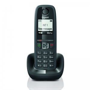 Gigaset AS405 Teléfono Dect Negro