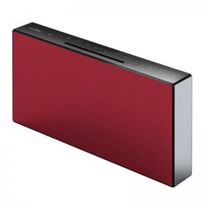 Sony CMT-X3CD Minicadena Hi-Fi Bluetooth 20W Rojo