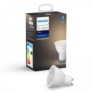 Philips Hue White Bombilla LED GU10 5.2W Blanco Cálido