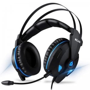 Klim Impact V2 Auriculares Gaming Negro/Azul