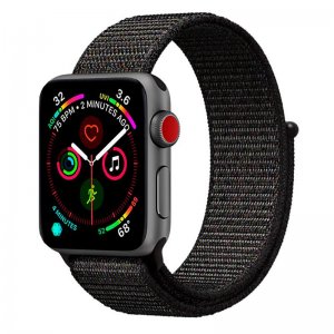Cool Correa Loop Nylon Negra para Apple Watch Series 1/2/3/4/5 (38/40 mm) |  PcComponentes.com