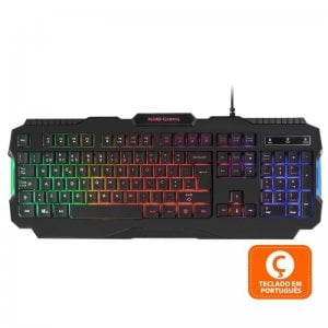 Mars Gaming MRK0 RGB Teclado Gaming Iluminado (PT)