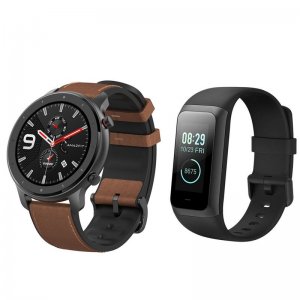 Amazfit Pack GTR Reloj Smartwatch 47.2mm Aluminum Alloy + Amazfit Band 2 |  PcComponentes.com