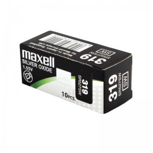 Maxell SR527SW Pack de 10 Pilas de Botón 319