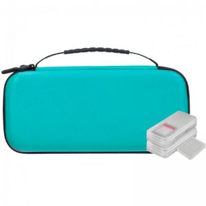 Funda Eva Azul 4 estuches para nsw lite nuwa switch antigolpes blue android juegos y tarjetas de