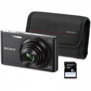 Sony CyberShot DSC-W830 20.1MP + Funda + SD 8GB