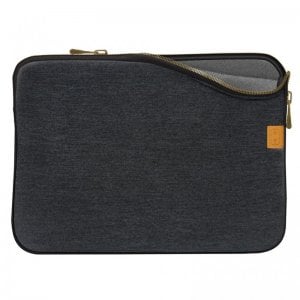 Mw Funda Para ordenador 14 15 pulgadas compatible con macbook pro 156 chromebook ultrabook asus acer dell hp lenovo denim color gris oscuro neopreno y espuma