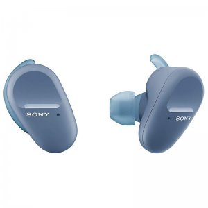 Sony WF-SP800N Auriculares Inalámbricos con Cancelación de Ruido Azul