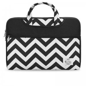 Evitta Chevron Sleeve Funda Negra para Portátil 15.6"