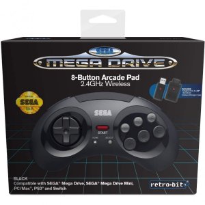 Manette SEGA Mega Drive D'origine - Vintage - Testée Et Fonctionnelle