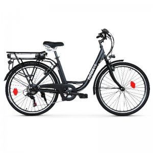 Nilox J5 Bicicleta Eléctrica de Acero Negro