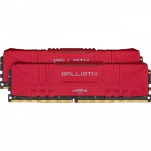 Crucial Ballistix DDR4 3200Mhz PC4-25600 16GB 2x8GB CL16 Roja