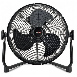 Tekkio Ventilador de Suelo 40W Negro