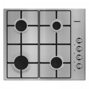 Corbero CPGS421X Placa de Gas Butano 4 Zonas Acero Inoxidable |  PcComponentes.com