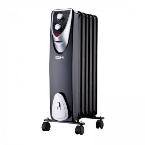 Radiador Black Edition sin aceite 6 elementos 4006001.000w edm 400 600 1.000w 1000w