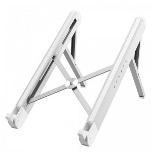 NewStar Soporte de Sobremesa Plegable para Portátil 11-17" Plata