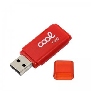 Cool 64GB USB 2.0 Rojo