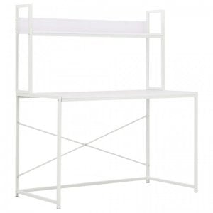 VidaXL Escritorio para Ordenador 120x60x138cm Blanco