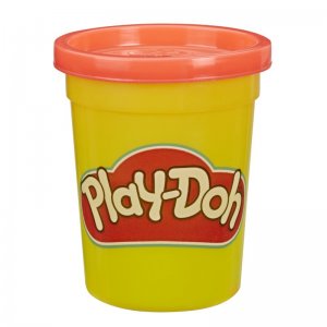 Hasbro Original Play-Doh Pack de 12 Botes Rojos Plastilina Juguete Creativo