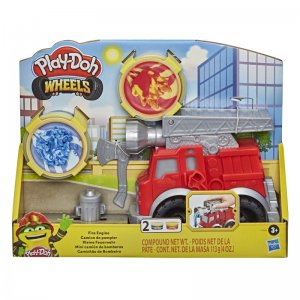 Hasbro Original Play-Doh Mini Camión de Bomberos Juguete Creativo