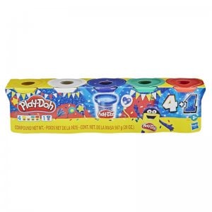 Hasbro Original Play-Doh de celebración Pack 6 Botes Juguete Creativo