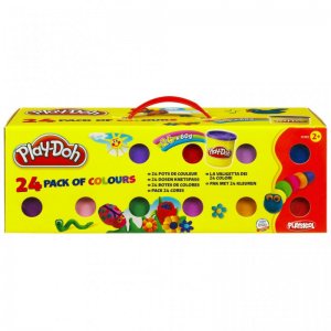 Hasbro Original Play-Doh Pack de 24 Botes Juguete Creativo