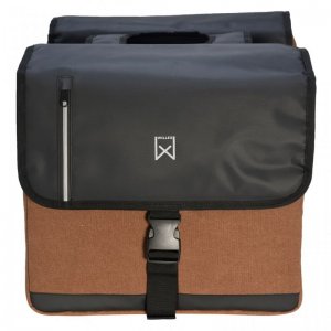 Willex Bolso Doble de Ejecutivo 46L Negro/Marrón