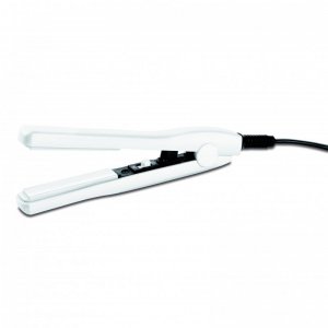 Italian Design Styler Laser Ceramic Plancha de Pelo Mini Blanca