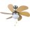 Ventoinha de Teto com Luz Orbegozo CP15075N 50W 80cm 3 Velocidades Silenciosa Função Inverno