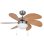 Ventoinha de Teto com Luz Orbegozo CP15075N 50W 80cm 3 Velocidades Silenciosa Função Inverno