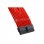 Phanteks Combo Pack Cables Extensión Placa Base 24P/8P/8V Pines Rojo