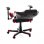 DXRacer D-Series OH/DF88/NR Silla Gaming Negra/Roja