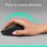 Logitech M330 Silent Plus Ratón Inalámbrico Negro 1000DPI