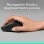 Logitech M330 Silent Plus Ratón Inalámbrico Negro 1000DPI