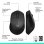 Logitech M330 Silent Plus Ratón Inalámbrico Negro 1000DPI
