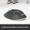Logitech M720 Triathlon Rato Sem Fios Preto 1000DPI