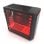 Phanteks Eclipse P400 Cristal Templado Negra/Roja