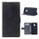 BeCool Funda Flip Wallet Negra para Motorola Moto G4 Play